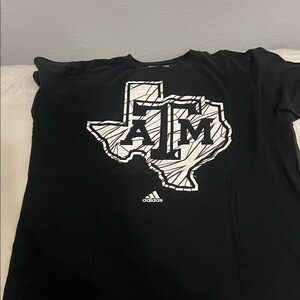 Texas A&M shirt size L adidas